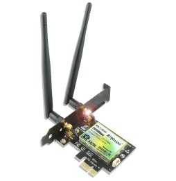 Carte Réseau Wi-FI 6.0 avec Bluetooth 5.1 PCI-E sans Fil 3000 Mbps