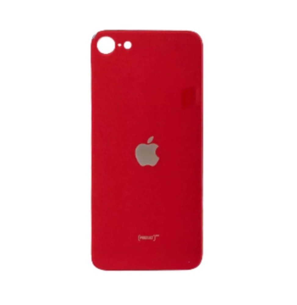 Façade Arrière compatible avec iPhone SE 2020 Rouge