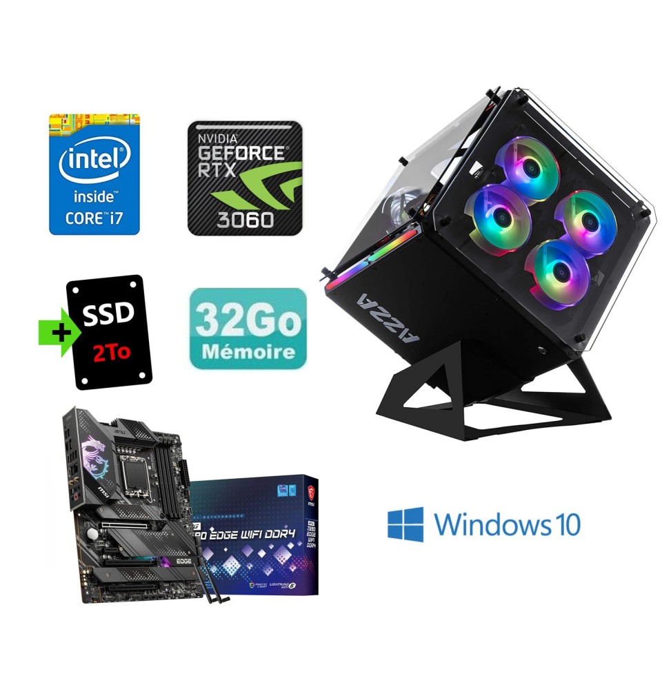 Configuration PC GAMER Cube Configuration PC GAMER Cube