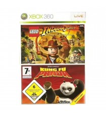 Bundle Lego Indiana Jones Et Kung Fu Panda Occasion [ Xbox 360 ]