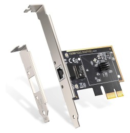 Carte Réseau RJ45 PCI Express Gigabit Ethernet 2500/1000/100Mbps