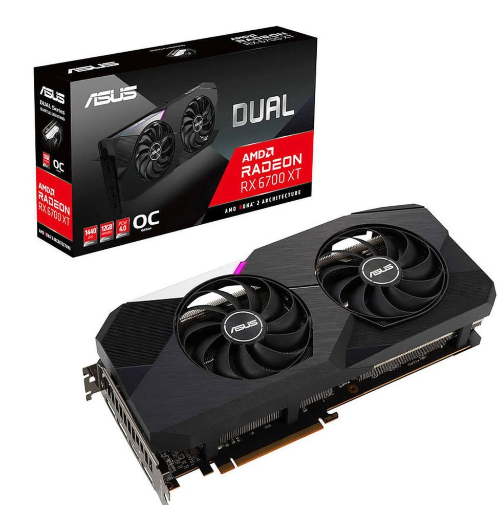 Carte Graphique Asus Radeon RX6700XT 12Go Occasion