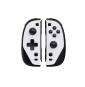 Manette ii-con Blanc Et Noir avec Dragonnes Compatible Switch