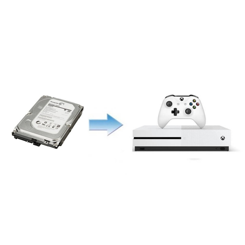 Changement Disque Dur 1To Xbox One S - Third Party