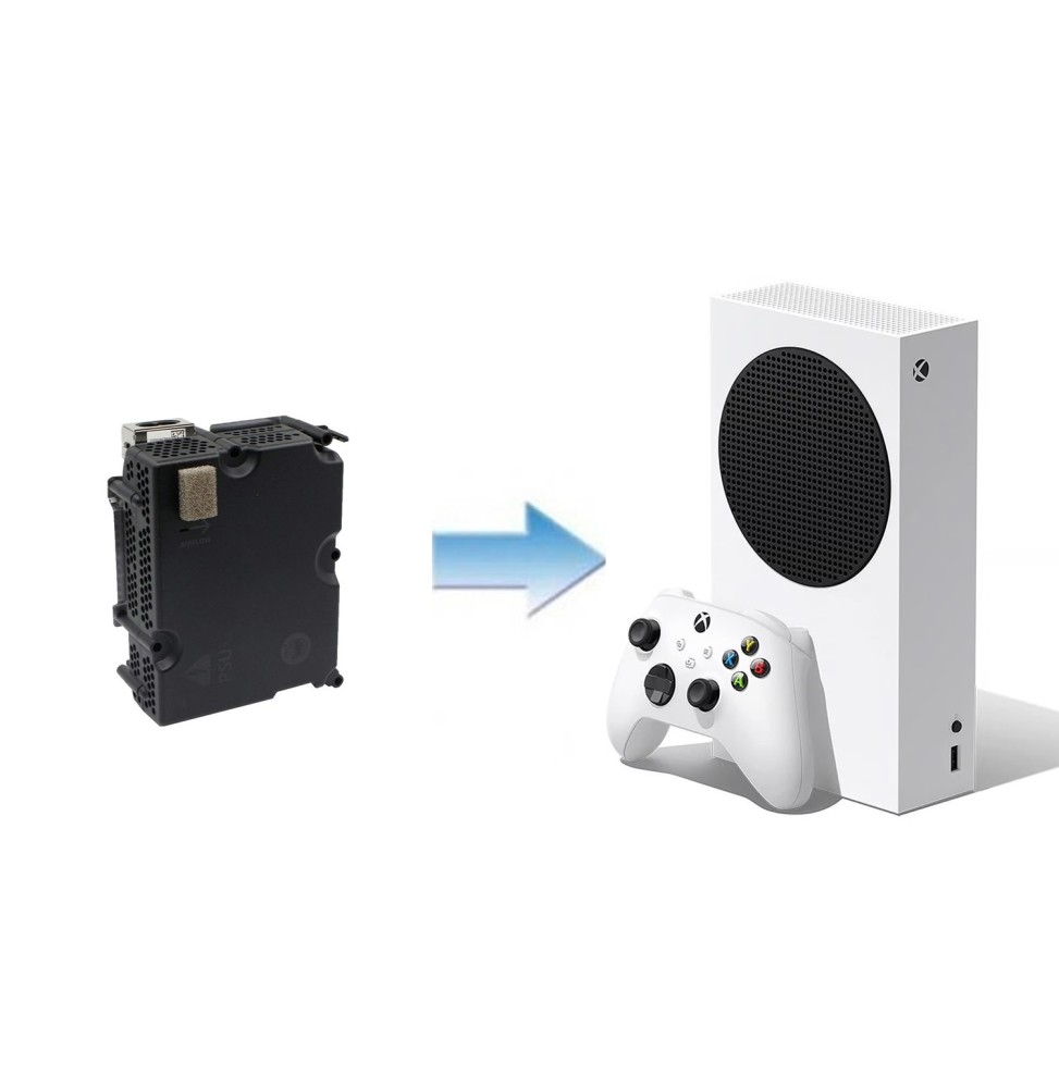 Changement Alimentation XBOX Serie S Changement Alimentation XBOX Serie S