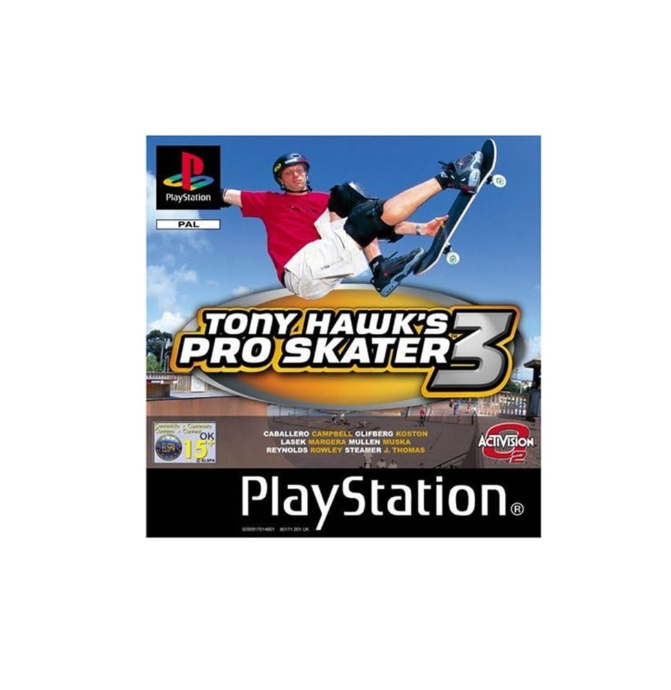 Tony Hawk's Pro Skater 3 Platinium Occasion [ PS1 ]