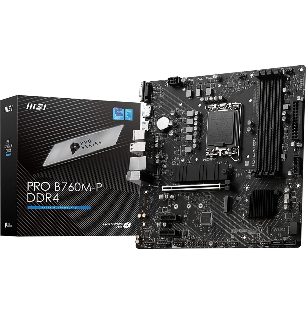 Carte Mère MSI Pro B760M-P