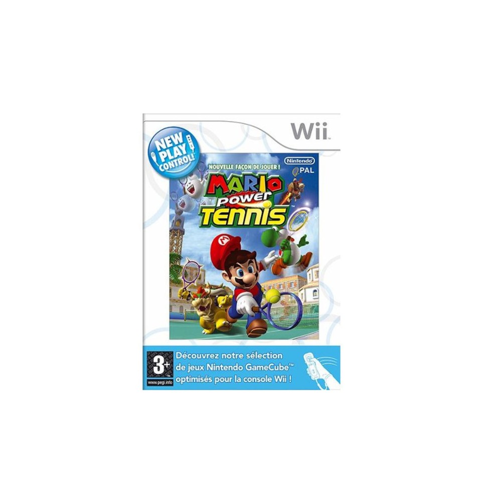 Nouvelle façon de jouer - Mario Power Tennis Occasion [ Nintendo WII ]