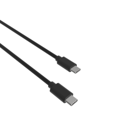 Câble de charge USB-C vers Type-C 1.5M 3A Noir