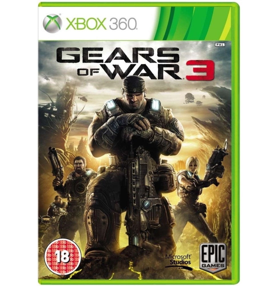 Gears of War 3 [ Import UK ] Occasion [ Xbox360 ]