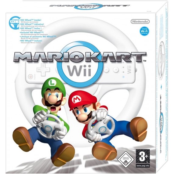 Mario Kart Wii + volant Wii wheel Occasion [ Nintendo WII ]