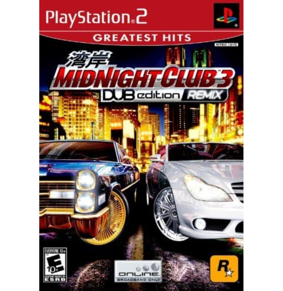 Midnight club 3 dub ed. remix Occasion [ Sony PS2 ]