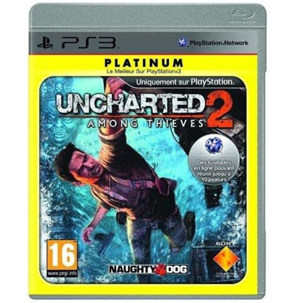 Uncharted 2 among thieves platinum Occasion [ Sony PS3 ]