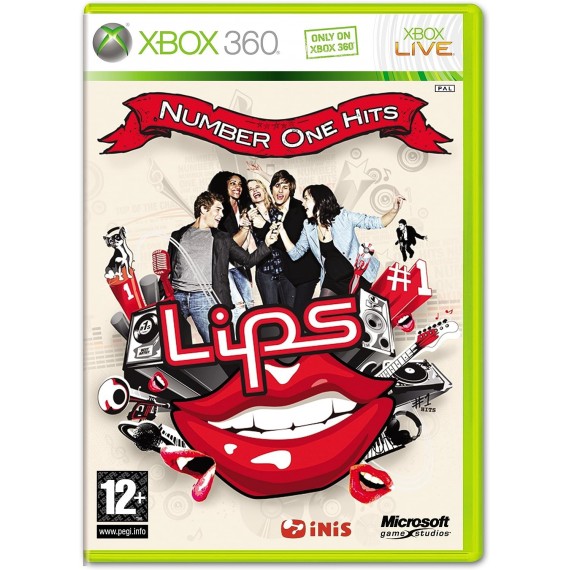 Lips Number One Hits Occasion [ Microsoft Xbox 360 ]