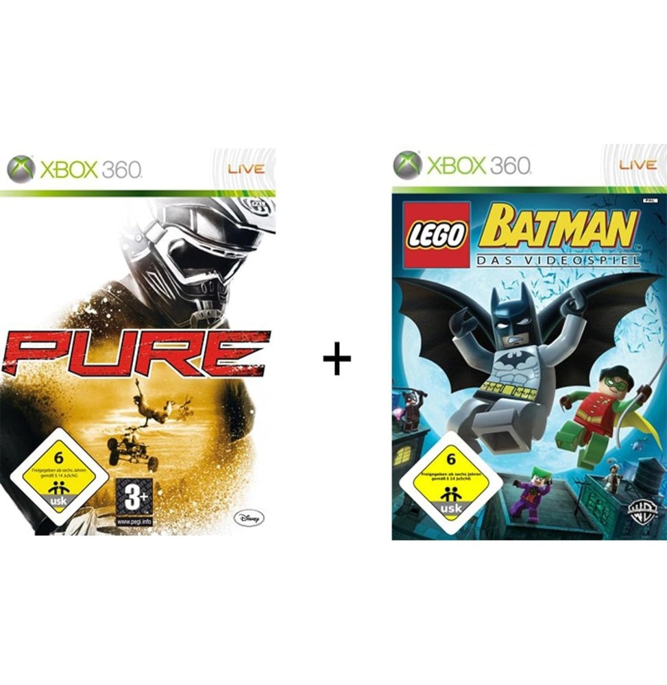 Pure + Lego Batman Occasion [ Microsoft Xbox 360 ]