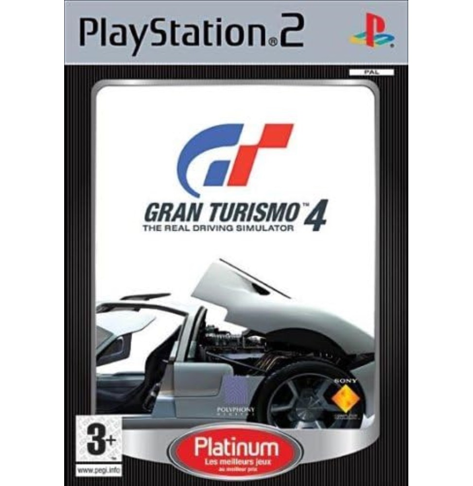 Gran Turismo 4 - édition platinum Occasion [ Sony PS2 ]