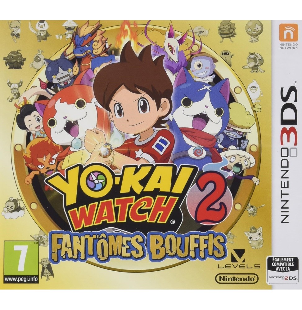 YoKai Watch 2 Fantômes Bouffis Occasion [ Nintendo 3DS ]