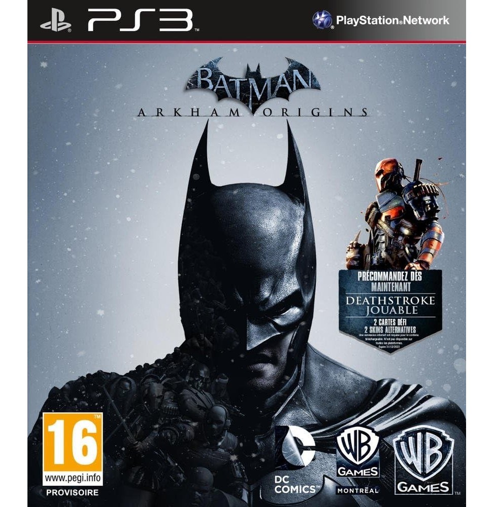 Batman Arkham Origins Occasion [ Sony PS3 ]