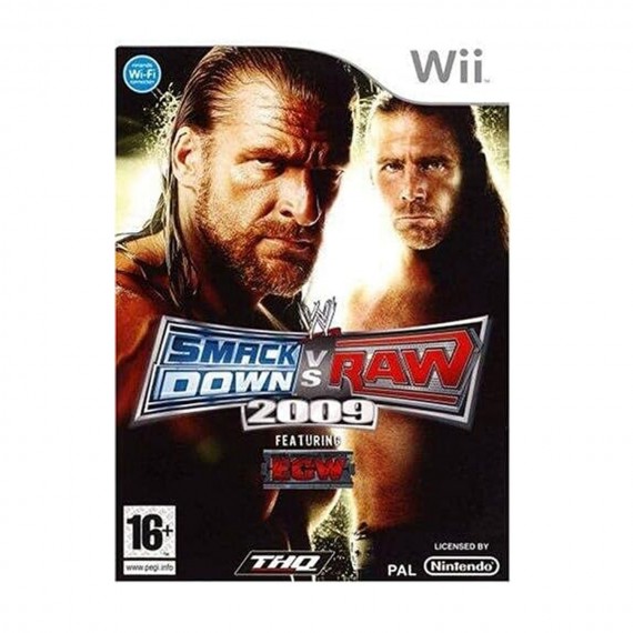 WWE Smackdown vs. Raw 2009 Occasion [ Nintendo WII ]