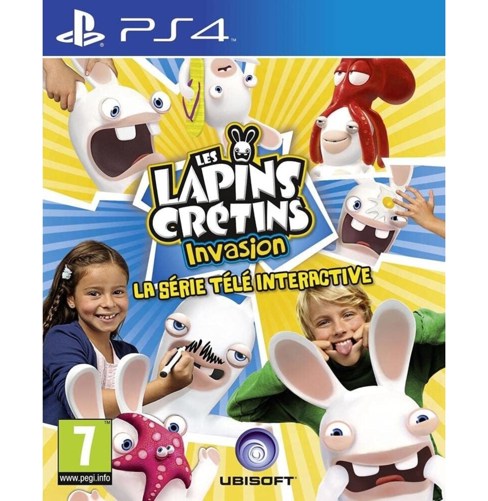 Les Lapins Crétins Invasion - la série télé interactive Occasion [ Sony PS4 ]