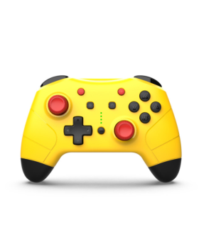 Manette pro Sans fil Compatible Switch Jaune/Noire