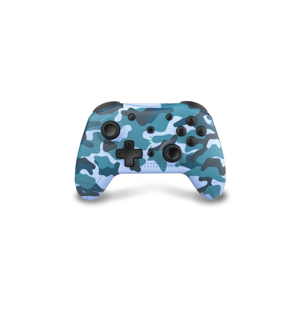 Manette pro Sans fil Compatible Switch Navy Camo Bleu Manette pro Sans fil Compatible Switch Navy Camo Bleu