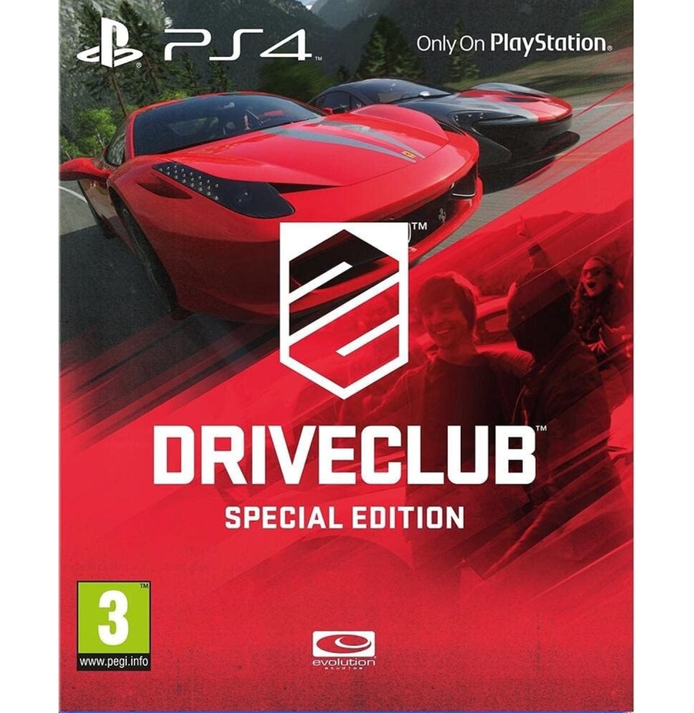 Drive Club - édition spéciale Occasion [ Sony PS4 ]