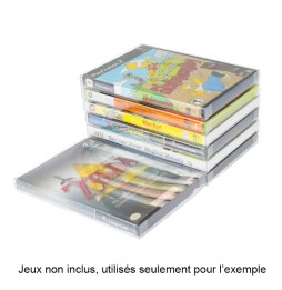 Etui de Protection Jeu Gamecube-Xbox360-WII-PS2-DVD Evoretro Pack de 25pcs