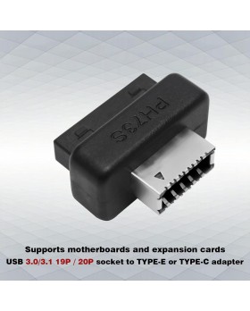 Adaptateur Carte Mère Type-E Vers Type-C