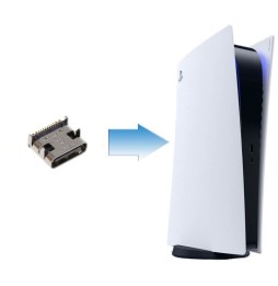 Changement Connecteur port USB-C PS5 / PS5 Slim