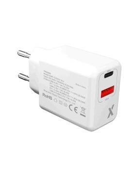 Chargeur Secteur Rapide 20W USB-A Et USB-C