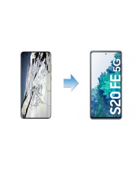 Changement Ecran Tactile + LCD Samsung Galaxy S20FE G781