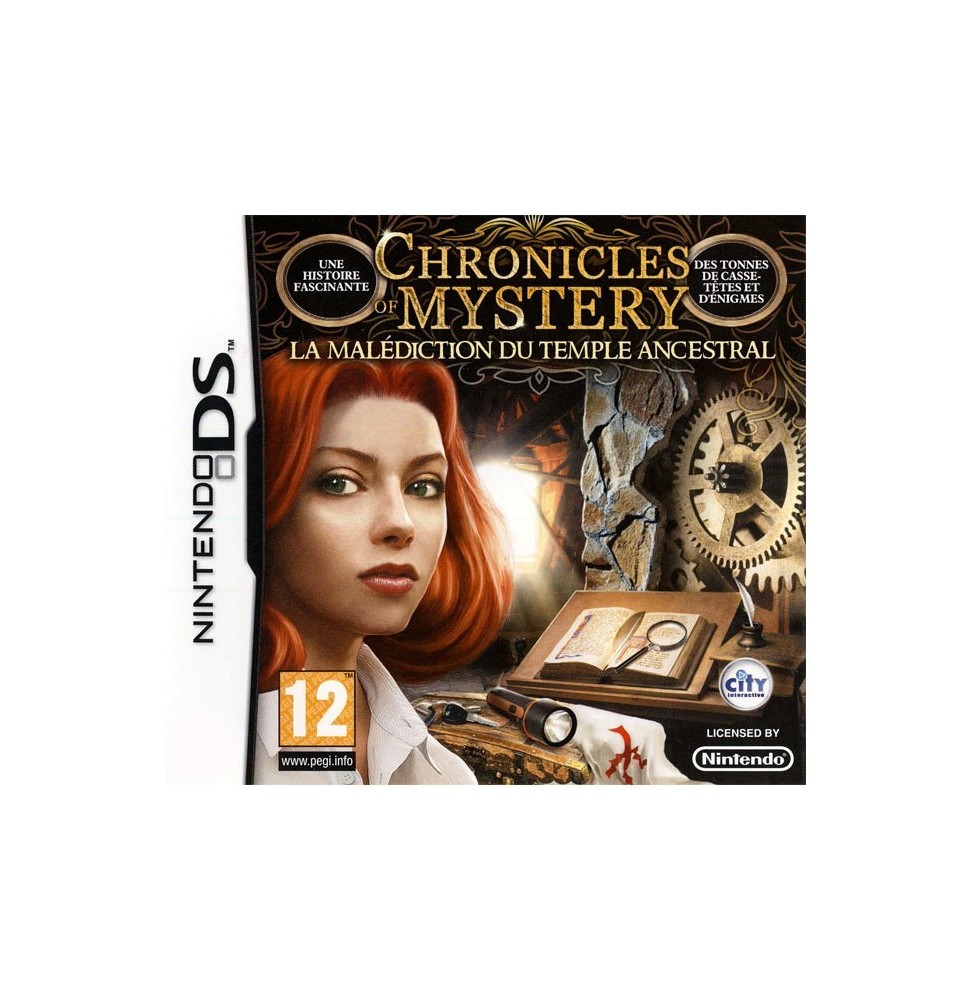 Chronicles of Mystery : La malédiction du temple ancestral Occasion [ Nintendo DS ]