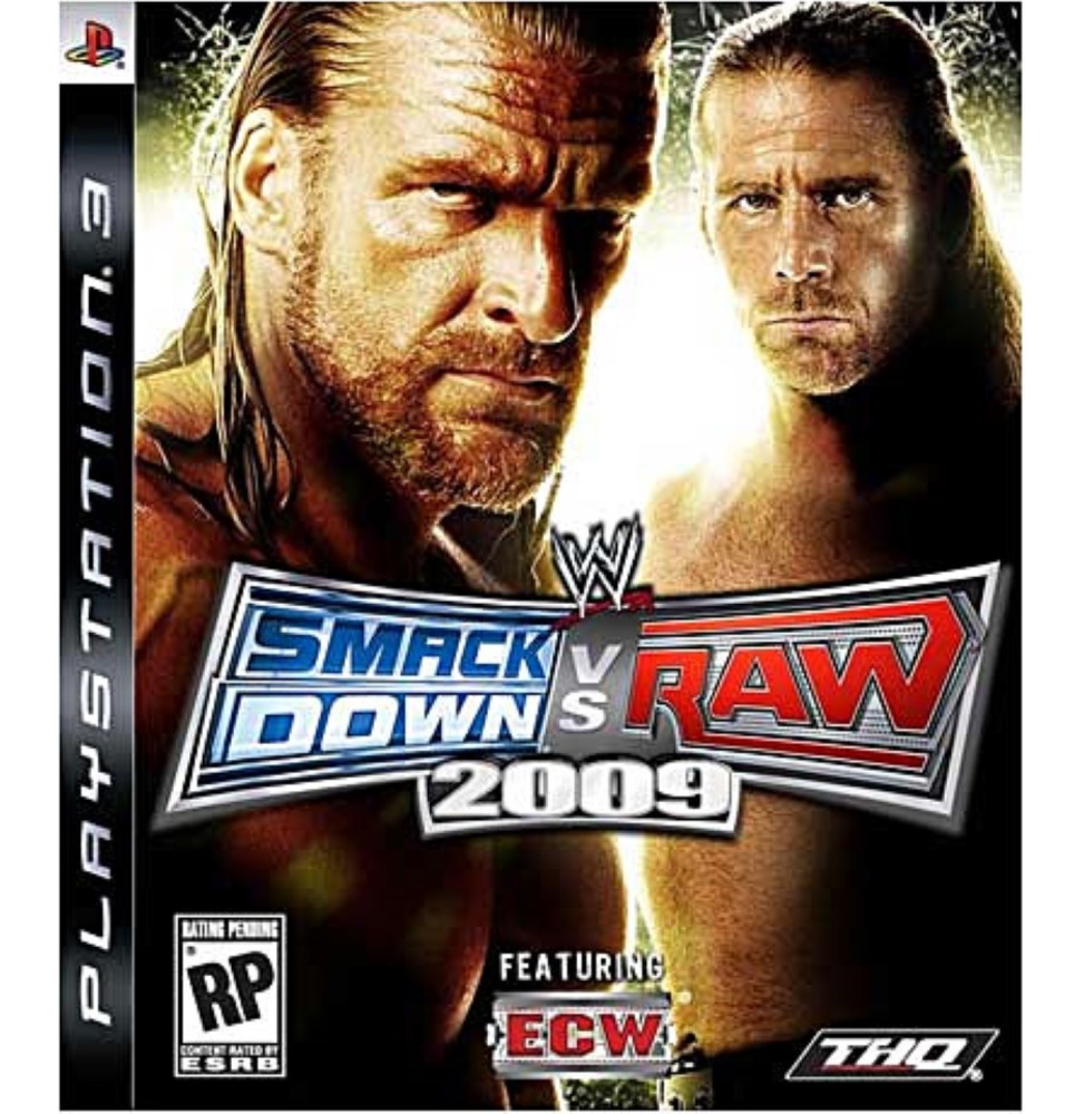 WWE smackdown vs raw 2009 OCCASION [ Sony PS3 ]