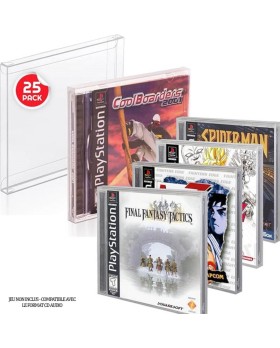 Étui de protection Evoretro – CD audio (25 pcs)