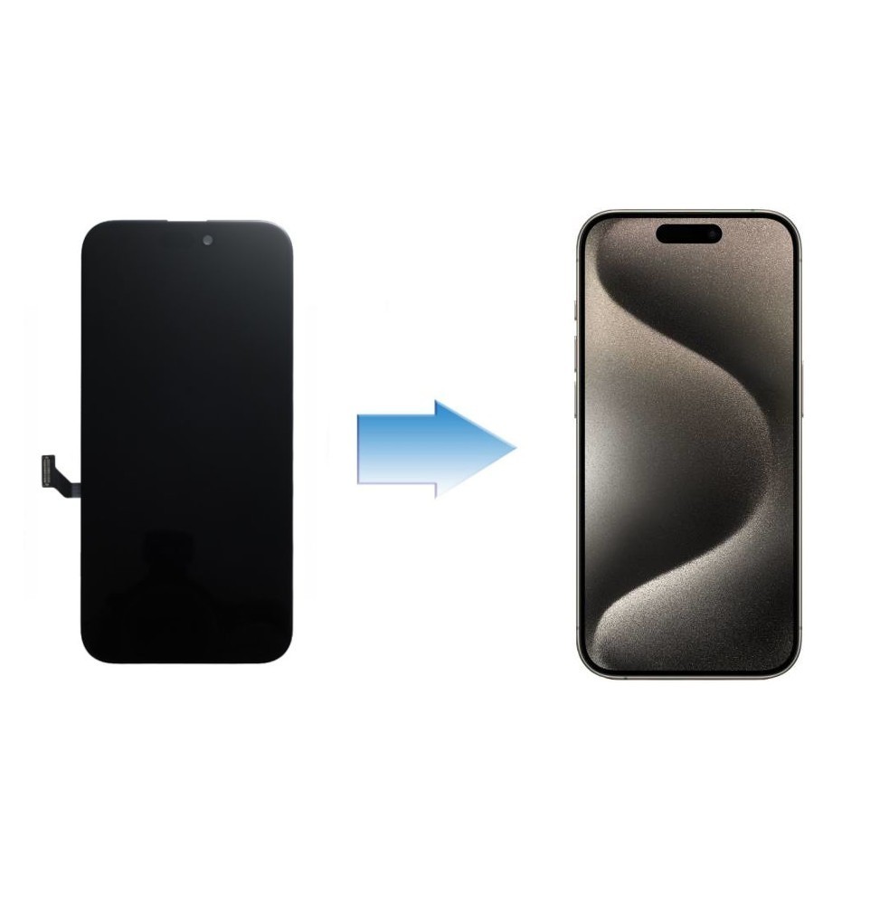Changement Écran LCD + Tactile Officiel iPhone 15 Pro Max