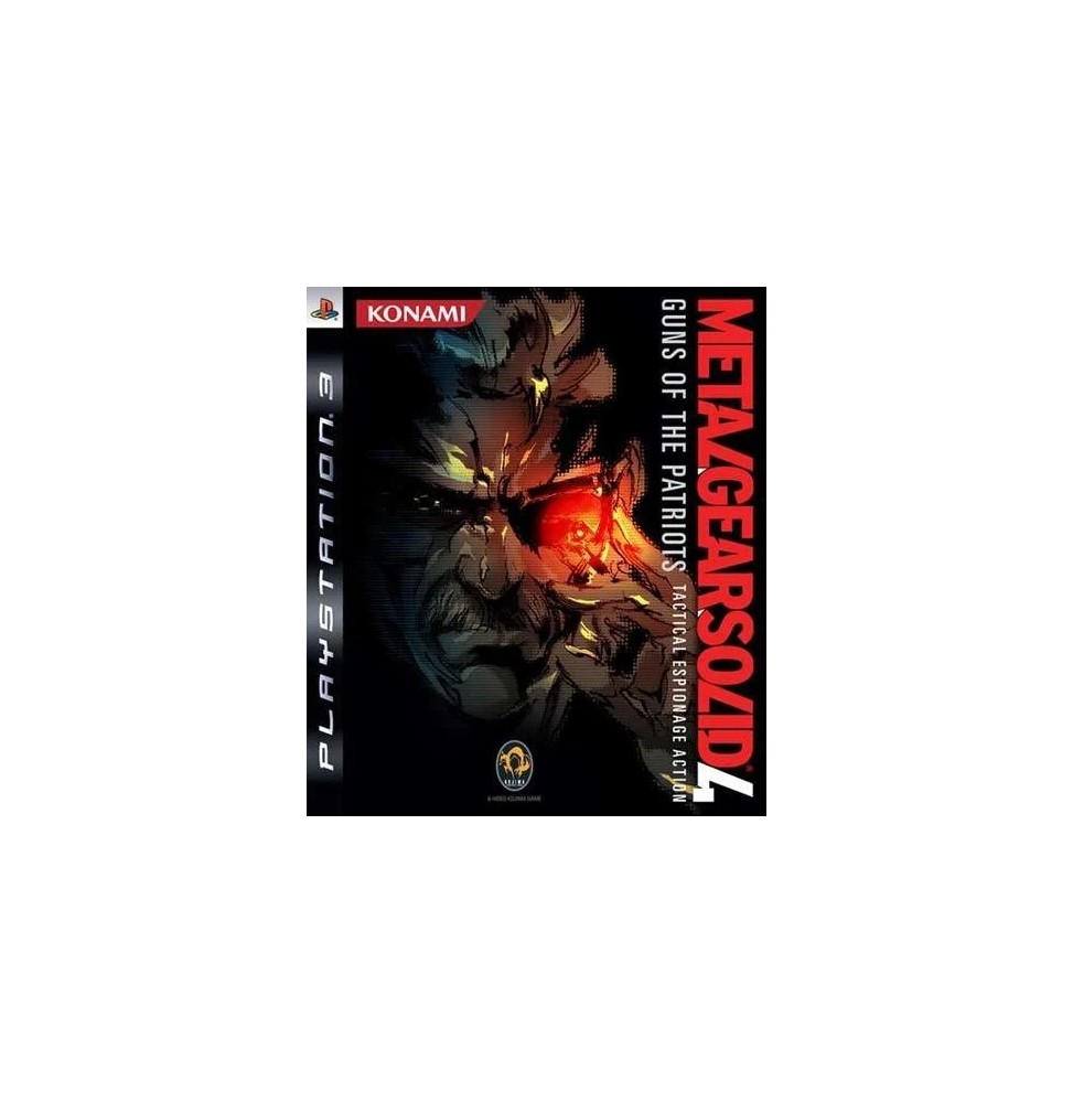 Metal Gear Solid 4 Guns of the Patriots Occasion [ Sony PS...