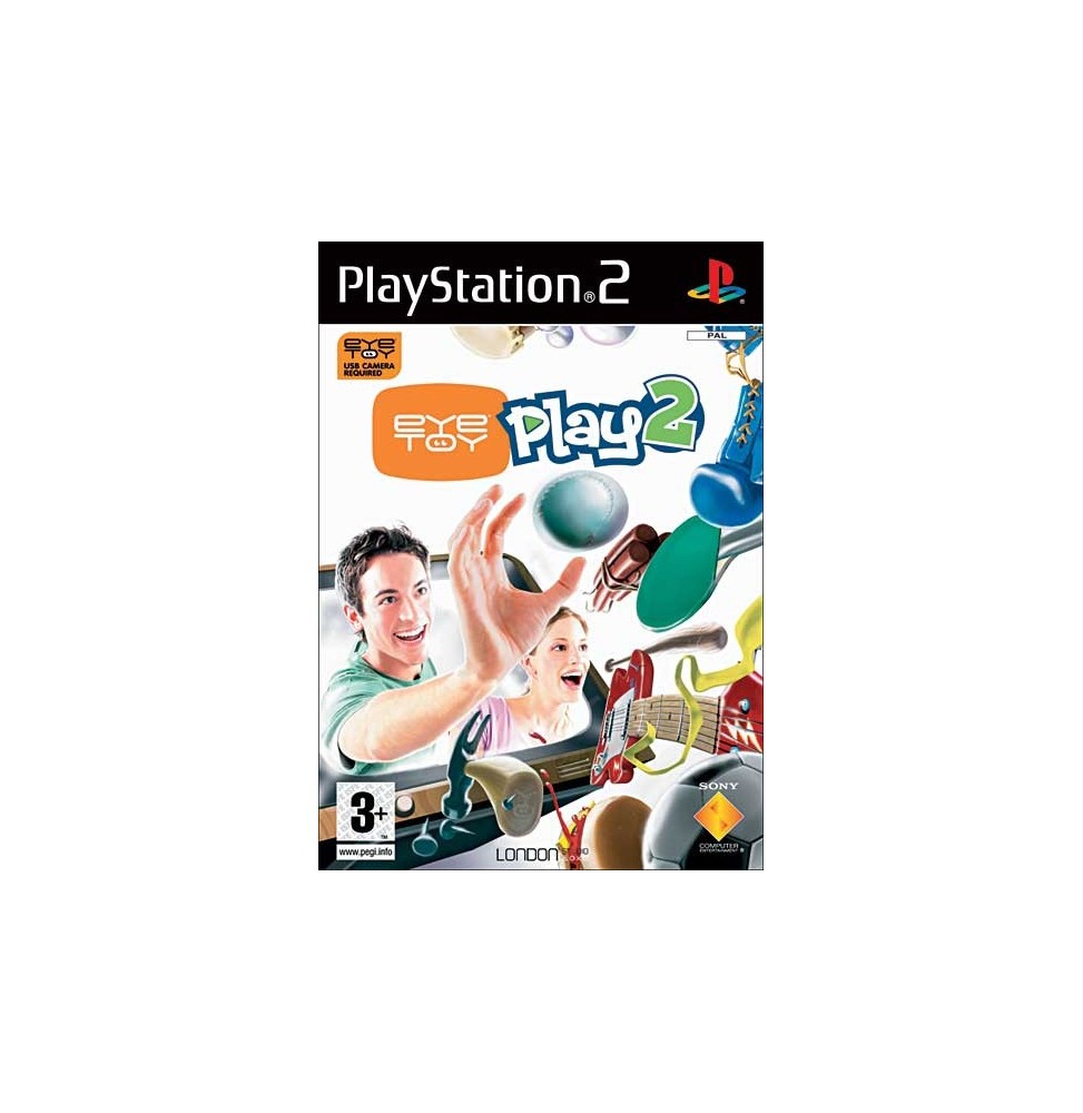 Eye Toy Play 2 ( Jeu seul ) Occasion [ PS2 ]