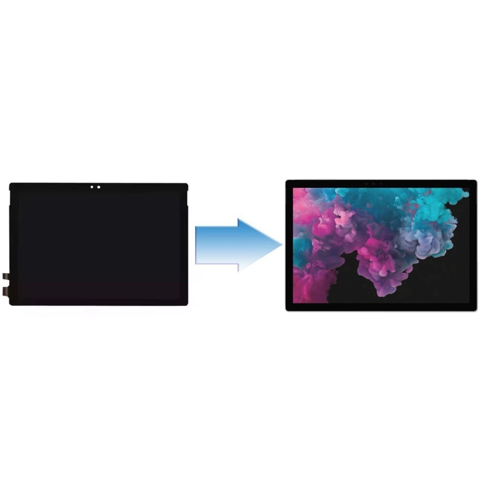 Changement écran LCD + Tactile - Microsoft Surface 6 PRO 1796