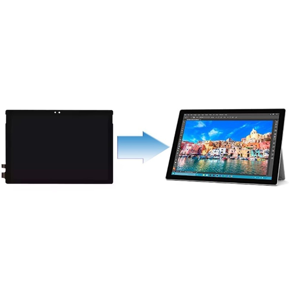 Changement écran LCD + Tactile - Microsoft Surface 4  PRO 1724