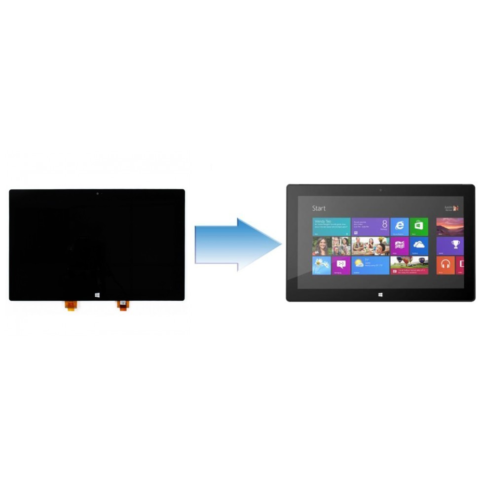 Changement écran LCD + Tactile - Microsoft Surface 2  PRO