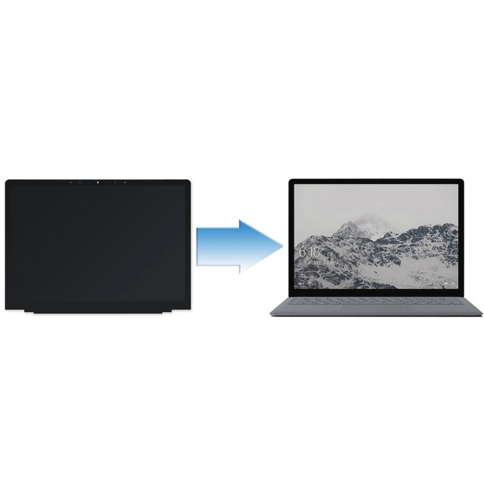Changement Ecran LCD + Tactile Microsoft Surface Laptop 2 1769