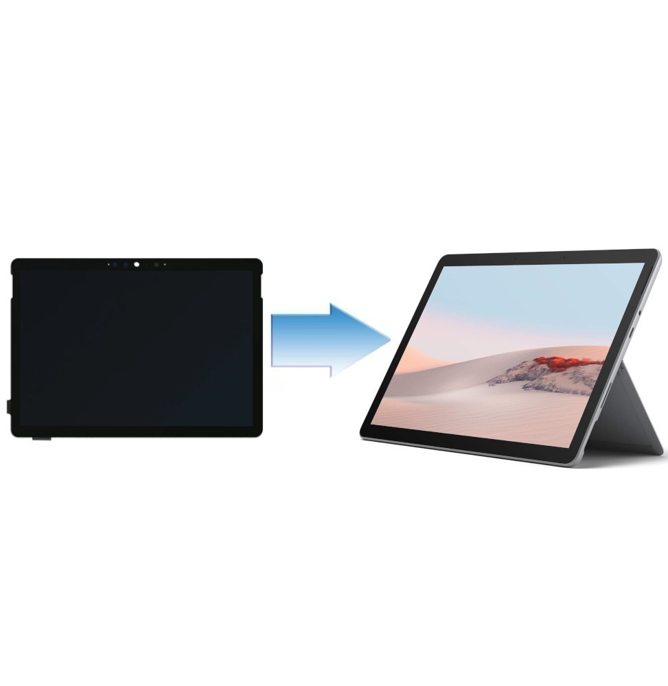 Changement Ecran LCD + Tactile Microsoft Surface GO 1 1926