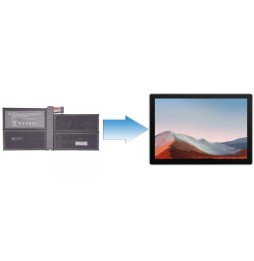 Changement Batterie Microsoft Surface 7 PRO 1866