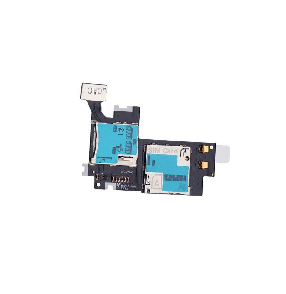 PCB Lecteur Carte SIM/ Micro SD Samsung Galaxy Note 2