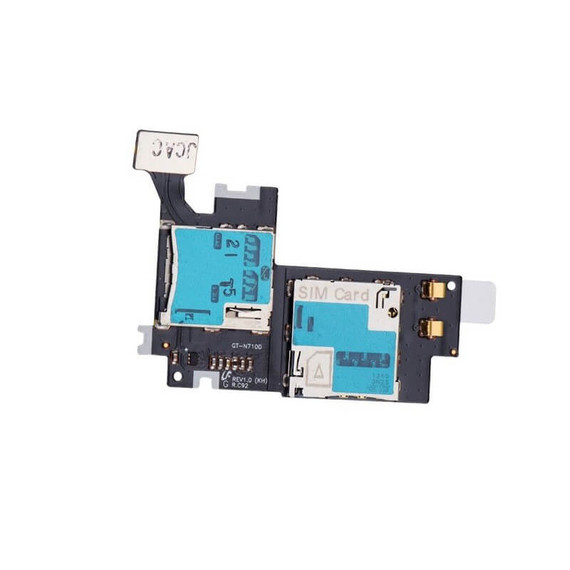 PCB Lecteur Carte SIM/ Micro SD Samsung Galaxy Note 2 - Third Party