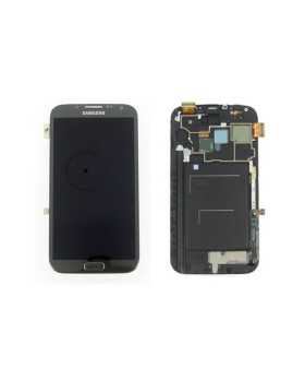 Ecran LCD + Tactile Complet Samsung Galaxy Note II N7100 Gris