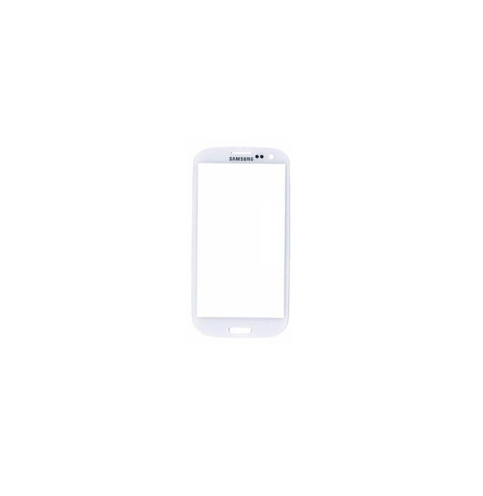 Vitre Samsung Galaxy S3 i9300 Blanc