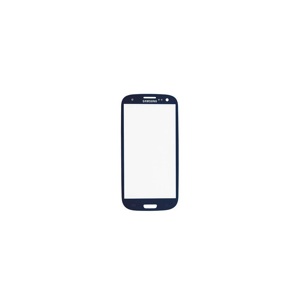 Vitre Samsung Galaxy S3 i9300 Bleu Vitre Samsung Galaxy S3 i9300 Bleu