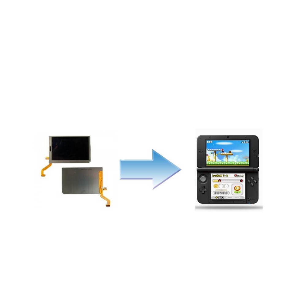 Changement Ecran LCD Nintendo 3DS XL / 2DS